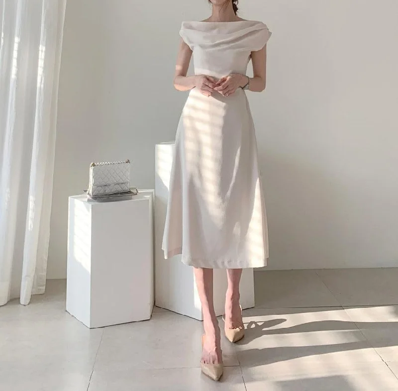 Elegant Empire Waist Cocktail Dress