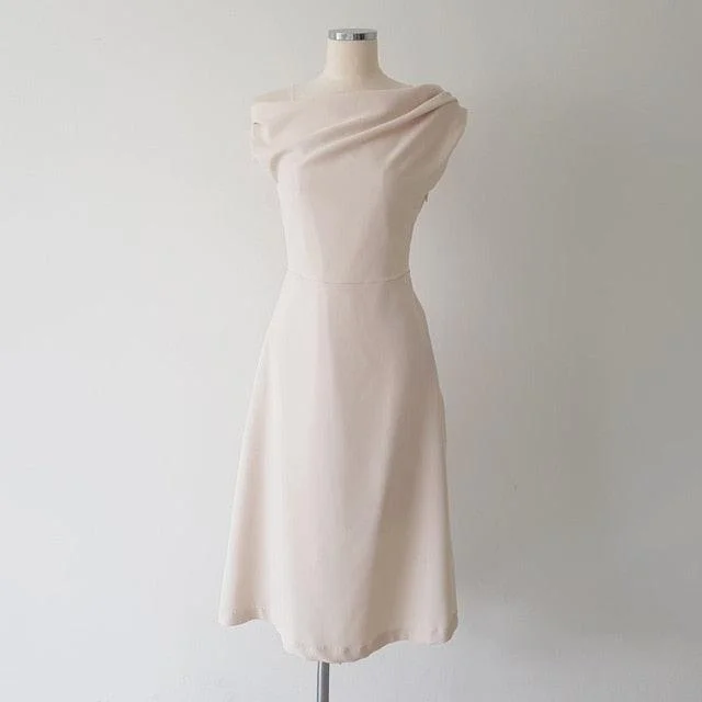 Elegant Empire Waist Cocktail Dress