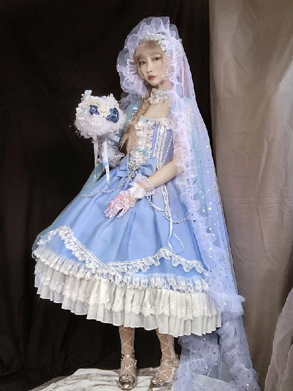 blue / Free size / petticoat