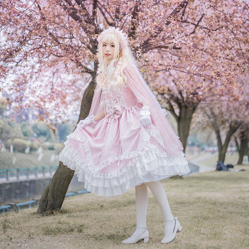 pink / Free size / petticoat