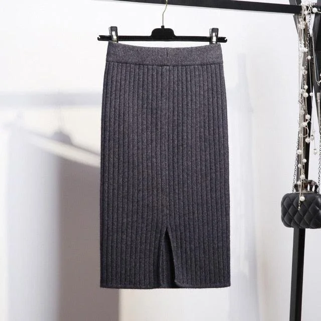 Grey Knee Length / One Size