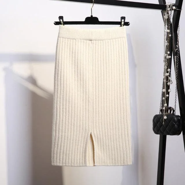 Beige Knee Length / One Size