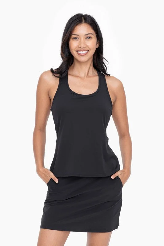 Mono B Black Racerback Active Tank