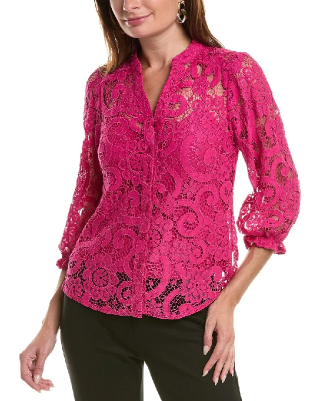 Nanette Nanette Lepore Lace Shirt