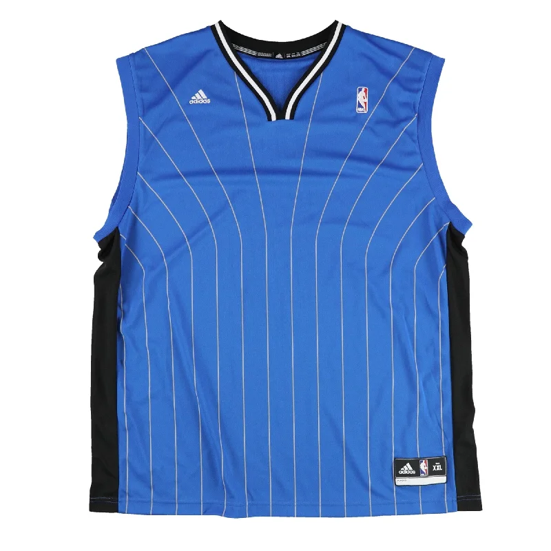 Men's Organic Cotton Casual Shirts with a Soft Handfeel for Everyday ComfortAdidas Mens Blank Orlando Magic Jersey blublck L