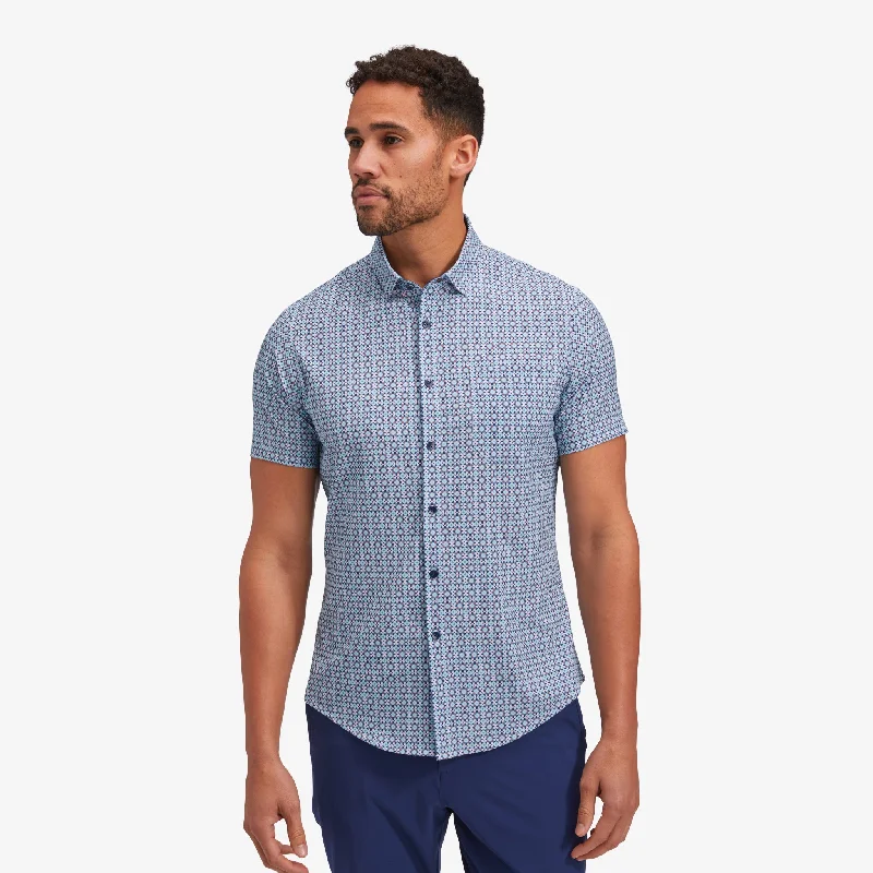 Plus Size Men's Plaid Flannel Casual Shirts in Earth Tones for a Cozy Fall OutfitAqua Medallion Print Plus Size Men's Plaid Flannel Casual Shirts in Earth Tones for a Cozy Fall OutfitAqua Medallion Print