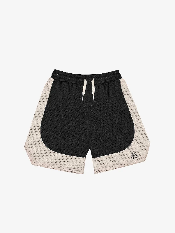 Men's camo print cargo shorts for outdoor adventuresBLACK CONTRAST BASKETBALL MESH SHORTS "M" Men's camo print cargo shorts for outdoor adventuresBLACK CONTRAST BASKETBALL MESH SHORTS "M"
