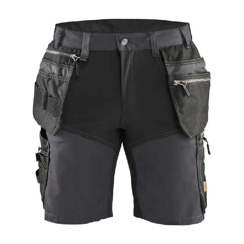 Men's side - stripe track shorts for a sporty running lookBlåkläder 1598 Craftsmen Stretch Holster Pocket Work Shorts Men's side - stripe track shorts for a sporty running lookBlåkläder 1598 Craftsmen Stretch Holster Pocket Work Shorts