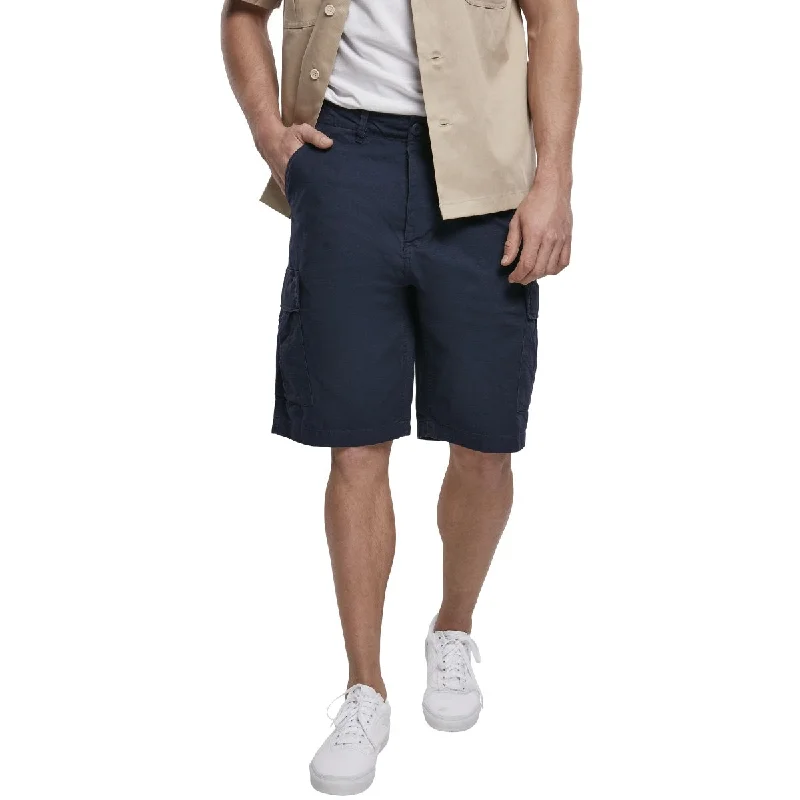 Men's adjustable - length convertible shorts for versatile useBrandIt BDU Ripstop Shorts Navy