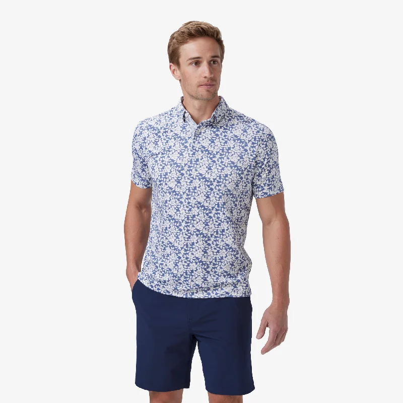 Men's Embroidered Detail Casual Shirts in Beige for a Touch of EleganceCoastal Fjord Floral