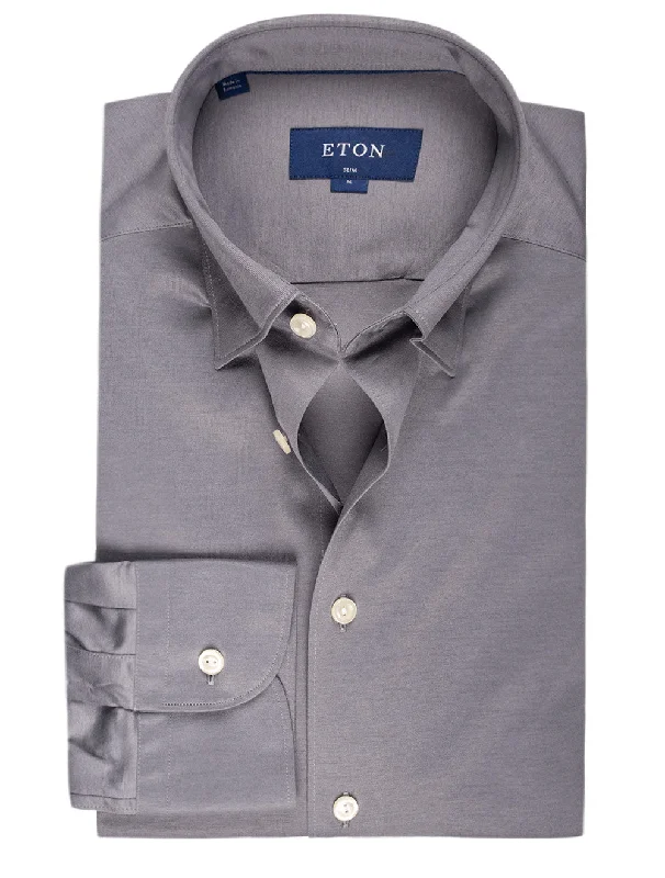 Men's Distressed Denim Casual Shirts with Frayed Edges for a Trendy and Rugged LookSlim Fit Jersey Shirt Grey Men's Distressed Denim Casual Shirts with Frayed Edges for a Trendy and Rugged LookSlim Fit Jersey Shirt Grey