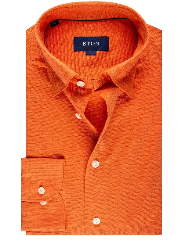 Plus Size Men's Plaid Flannel Casual Shirts in Earth Tones for a Cozy Fall OutfitSlim Fit Jersey Casual Shirt Orange Plus Size Men's Plaid Flannel Casual Shirts in Earth Tones for a Cozy Fall OutfitSlim Fit Jersey Casual Shirt Orange