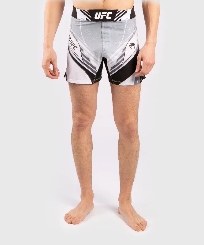Men's neon - colored athletic shorts for high - visibility workoutsFightshort Homme UFC Venum Pro Line - Blanc Men's neon - colored athletic shorts for high - visibility workoutsFightshort Homme UFC Venum Pro Line - Blanc