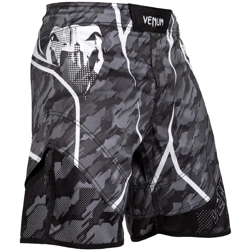 Men's flat - front chino shorts for semi - formal summer eventsFightshort Venum Tecmo - Gris Men's flat - front chino shorts for semi - formal summer eventsFightshort Venum Tecmo - Gris