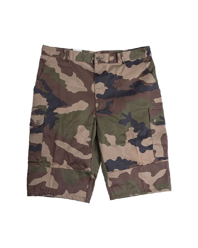Men's ripped denim shorts for a trendy streetwear aestheticFrench Army CCE Bermuda Shorts Men's ripped denim shorts for a trendy streetwear aestheticFrench Army CCE Bermuda Shorts