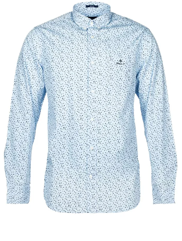 Men's Linen Blend Casual Shirts with Roll - Up Sleeves for a Summer Beach LookReg Star Burst Shirt Powder Blue Men's Linen Blend Casual Shirts with Roll - Up Sleeves for a Summer Beach LookReg Star Burst Shirt Powder Blue