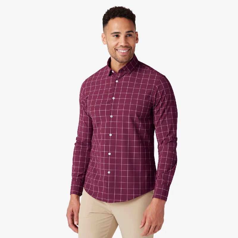 Plus Size Men's Plaid Flannel Casual Shirts in Earth Tones for a Cozy Fall OutfitGarnet Washington Plaid Plus Size Men's Plaid Flannel Casual Shirts in Earth Tones for a Cozy Fall OutfitGarnet Washington Plaid