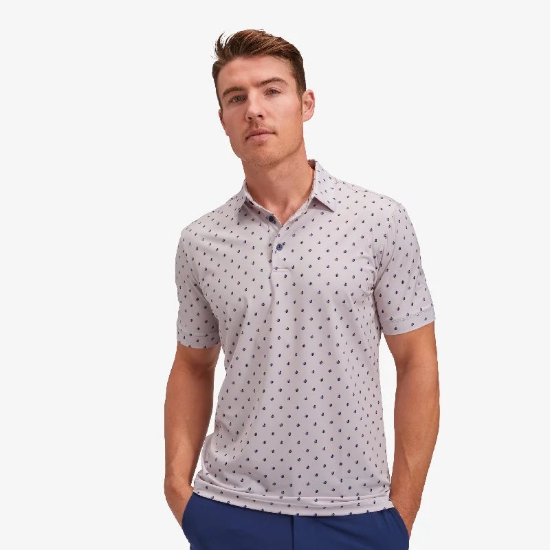 Men's Sustainable Recycled Material Casual Shirts for Eco - Conscious ConsumersGray Boat Geo Print Men's Sustainable Recycled Material Casual Shirts for Eco - Conscious ConsumersGray Boat Geo Print