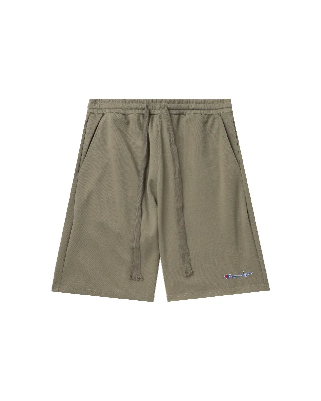 Men's distressed cotton shorts for a bohemian - inspired styleLogo-print Sweatshorts Men's distressed cotton shorts for a bohemian - inspired styleLogo-print Sweatshorts