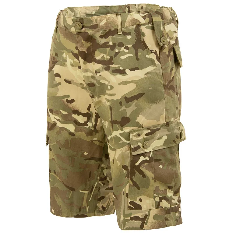 Men's flat - front chino shorts for semi - formal summer eventsHighlander Elite Camo Combat Shorts Men's flat - front chino shorts for semi - formal summer eventsHighlander Elite Camo Combat Shorts
