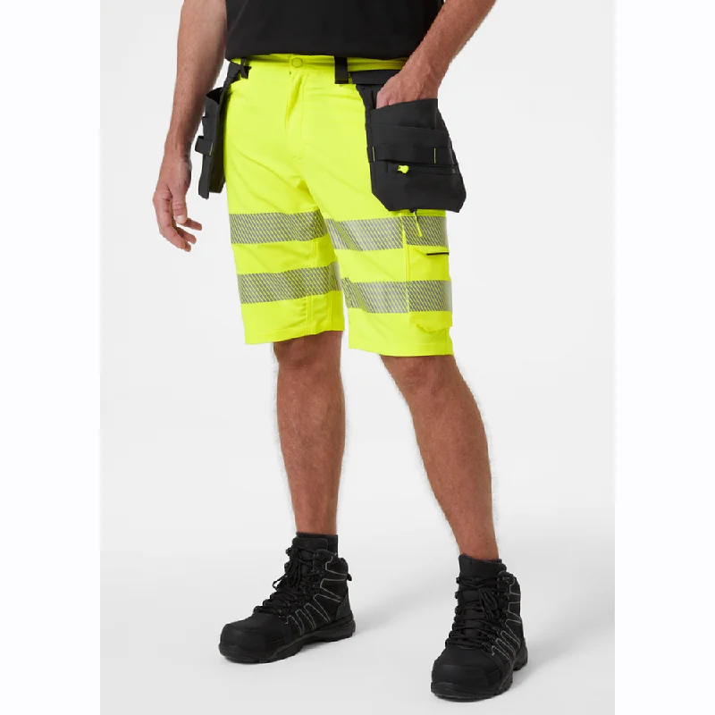 Men's pastel - colored cotton shorts for a spring - friendly outfitHelly Hansen 77503 ICU Hi-Vis Construction Shorts, Class 1 Men's pastel - colored cotton shorts for a spring - friendly outfitHelly Hansen 77503 ICU Hi-Vis Construction Shorts, Class 1