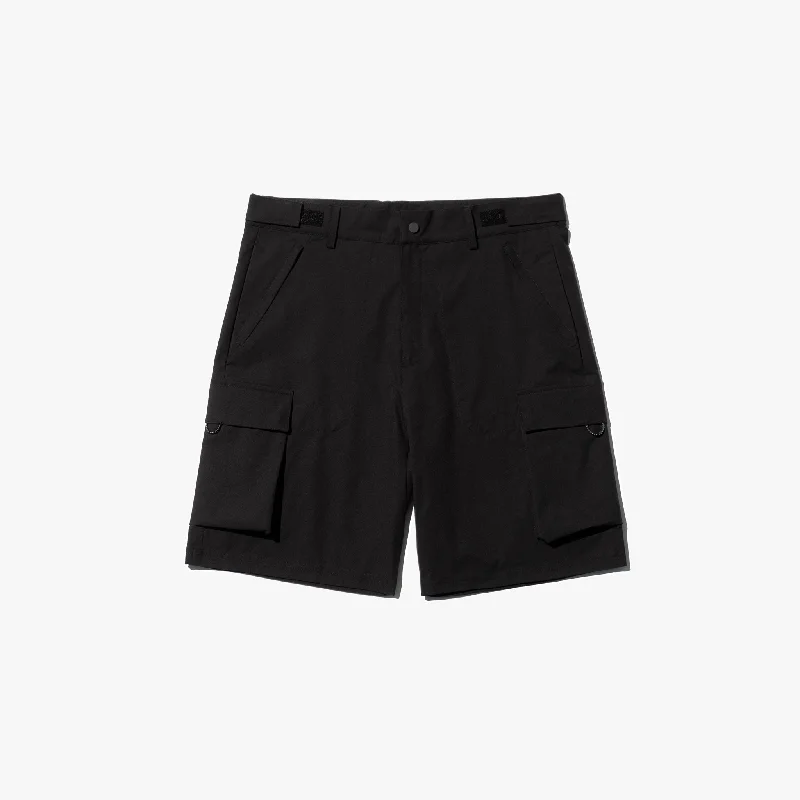 Men's plaid pattern wool blend shorts for a preppy fall style003 Cargo Short (Black) Men's plaid pattern wool blend shorts for a preppy fall style003 Cargo Short (Black)