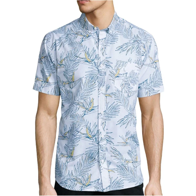 Men's Slim - Fit Printed Floral Casual Shirts in Pastel Colors for a Spring - Inspired VibeLevi's Mens Christine Woven Button Up Shirt, White, Small Men's Slim - Fit Printed Floral Casual Shirts in Pastel Colors for a Spring - Inspired VibeLevi's Mens Christine Woven Button Up Shirt, White, Small