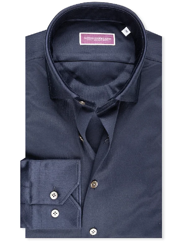 Men's Graphic - Printed Casual Shirts with Pop - Culture References for a Fun and Stylish LookJersey Shirt Navy Men's Graphic - Printed Casual Shirts with Pop - Culture References for a Fun and Stylish LookJersey Shirt Navy