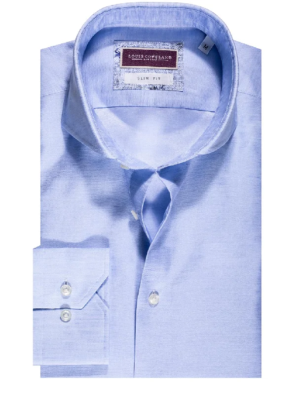 Men's Sustainable Recycled Material Casual Shirts for Eco - Conscious ConsumersMississippi Linen Mix Slim Fit Shirt Blue Men's Sustainable Recycled Material Casual Shirts for Eco - Conscious ConsumersMississippi Linen Mix Slim Fit Shirt Blue