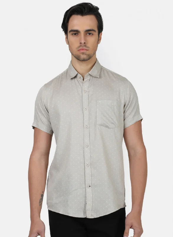 Men's Thermal - Lined Casual Shirts in Black for Added Warmth in Cold WeatherMen Beige Printed Shirts Men's Thermal - Lined Casual Shirts in Black for Added Warmth in Cold WeatherMen Beige Printed Shirts