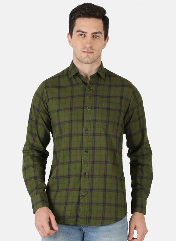 Men's Two - Tone Contrast Panel Casual Shirts in White and Navy for a Stylish and Eye - Catching DesignMen Green Check Shirt Men's Two - Tone Contrast Panel Casual Shirts in White and Navy for a Stylish and Eye - Catching DesignMen Green Check Shirt