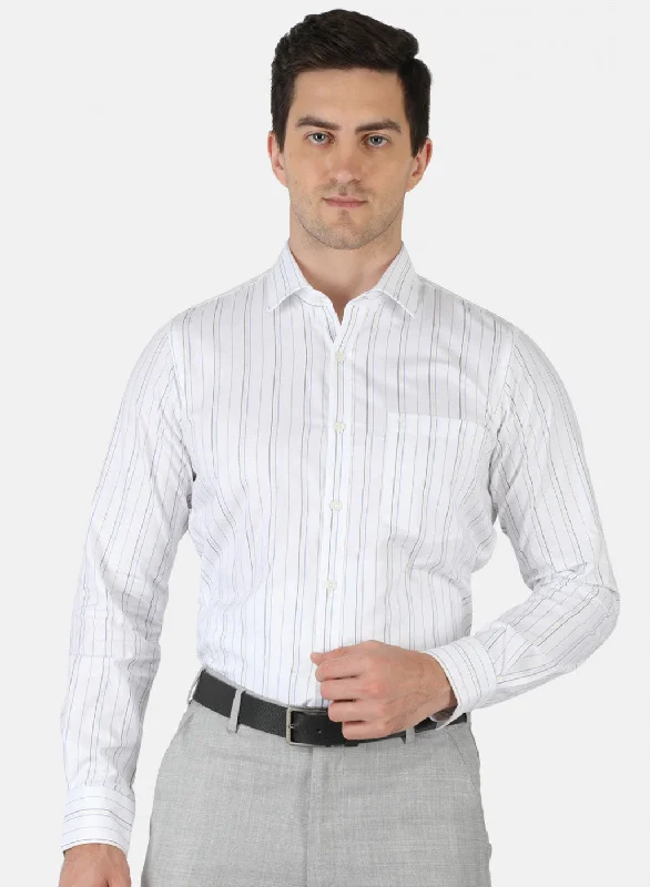 Men's Distressed Denim Casual Shirts with Frayed Edges for a Trendy and Rugged LookMen White Stripe Shirt Men's Distressed Denim Casual Shirts with Frayed Edges for a Trendy and Rugged LookMen White Stripe Shirt