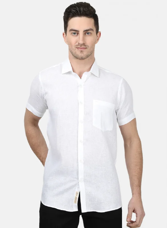Men's Tailored Fit Checkered Casual Shirts in Multicolor for a Smart - Casual EnsembleMens White Solid Shirts Men's Tailored Fit Checkered Casual Shirts in Multicolor for a Smart - Casual EnsembleMens White Solid Shirts