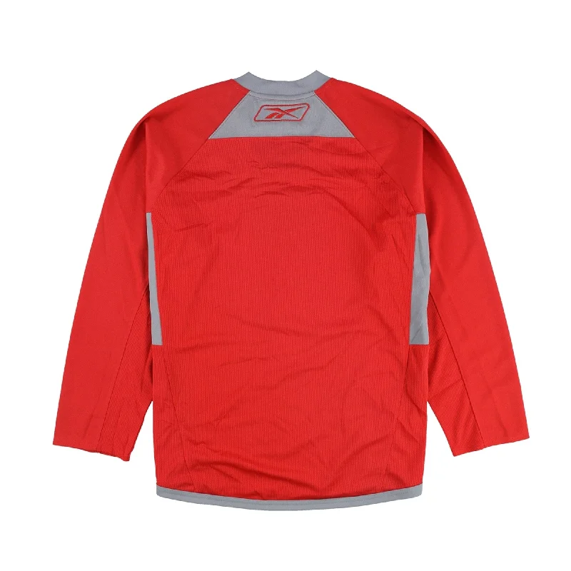 Men's Sustainable Recycled Material Casual Shirts for Eco - Conscious ConsumersReebok Mens Chicago Blackhawks Jersey, Red, Small Men's Sustainable Recycled Material Casual Shirts for Eco - Conscious ConsumersReebok Mens Chicago Blackhawks Jersey, Red, Small