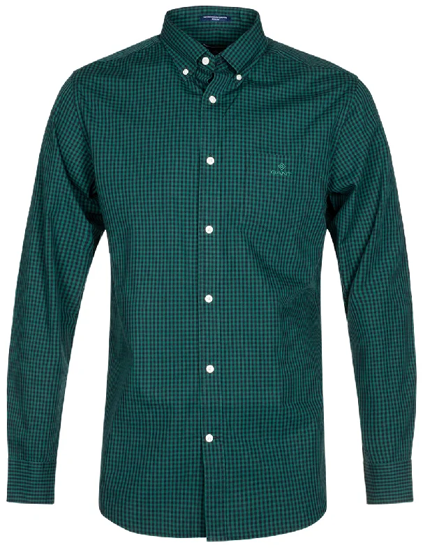 Men's Short - Sleeve Linen Casual Shirts in Light Khaki for a Breathable Summer OptionRegular Fit Blue 2-Color Gingham Broadcloth Shirt Ivy Green Men's Short - Sleeve Linen Casual Shirts in Light Khaki for a Breathable Summer OptionRegular Fit Blue 2-Color Gingham Broadcloth Shirt Ivy Green
