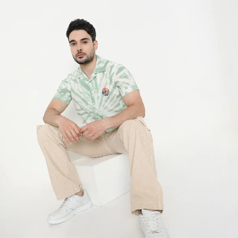Men's Button - Down Oxford Casual Shirts in Crisp White for a Classic and Versatile StyleRegular Fit Printed Shirt Men's Button - Down Oxford Casual Shirts in Crisp White for a Classic and Versatile StyleRegular Fit Printed Shirt