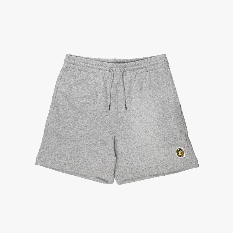 Men's floral print silk blend shorts for a unique night - out lookRiley Shorts 2.0 (Grey) Men's floral print silk blend shorts for a unique night - out lookRiley Shorts 2.0 (Grey)
