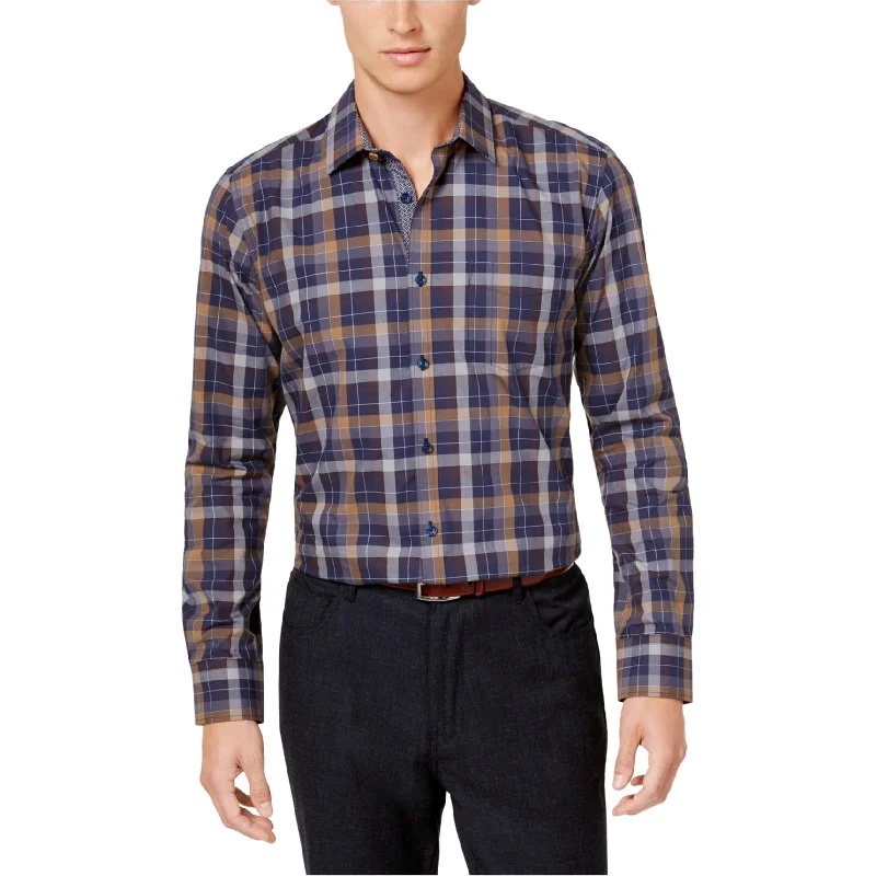 Men's Thermal - Lined Casual Shirts in Black for Added Warmth in Cold WeatherRyan Seacrest Mens Plaid Sport Button Up Shirt Men's Thermal - Lined Casual Shirts in Black for Added Warmth in Cold WeatherRyan Seacrest Mens Plaid Sport Button Up Shirt