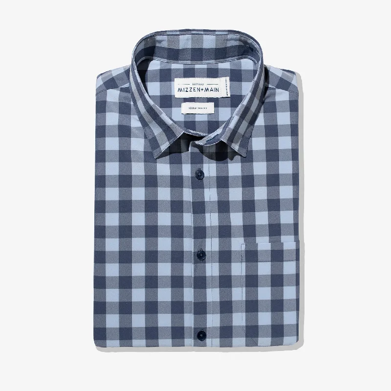 Plus Size Men's Plaid Flannel Casual Shirts in Earth Tones for a Cozy Fall OutfitBlue Check Plus Size Men's Plaid Flannel Casual Shirts in Earth Tones for a Cozy Fall OutfitBlue Check