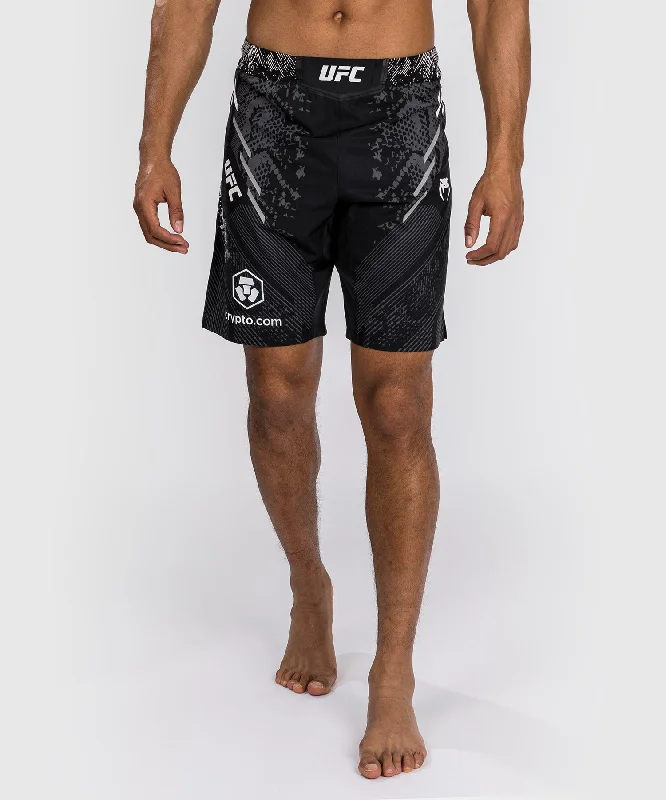 Men's wide - leg linen blend shorts for a relaxed beachside vibeShorts de combat Coupe longue pour Hommes UFC Adrenaline by Venum Authentic Fight Night - Noir Men's wide - leg linen blend shorts for a relaxed beachside vibeShorts de combat Coupe longue pour Hommes UFC Adrenaline by Venum Authentic Fight Night - Noir