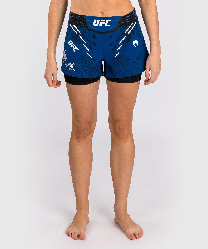 Men's elastic waistband lounge shorts for lazy weekends at homeShorts de Combat pour Femmes UFC Adrenaline by Venum Authentic Fight Night - Bleu Men's elastic waistband lounge shorts for lazy weekends at homeShorts de Combat pour Femmes UFC Adrenaline by Venum Authentic Fight Night - Bleu