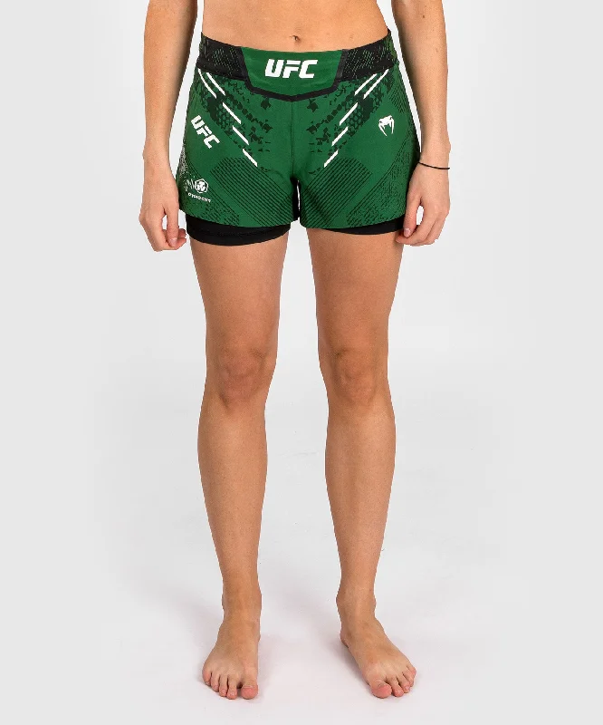 Men's breathable cotton athletic shorts for intense workoutsShorts de Combat pour Femmes UFC Adrenaline by Venum Authentic Fight Night - Vert Men's breathable cotton athletic shorts for intense workoutsShorts de Combat pour Femmes UFC Adrenaline by Venum Authentic Fight Night - Vert