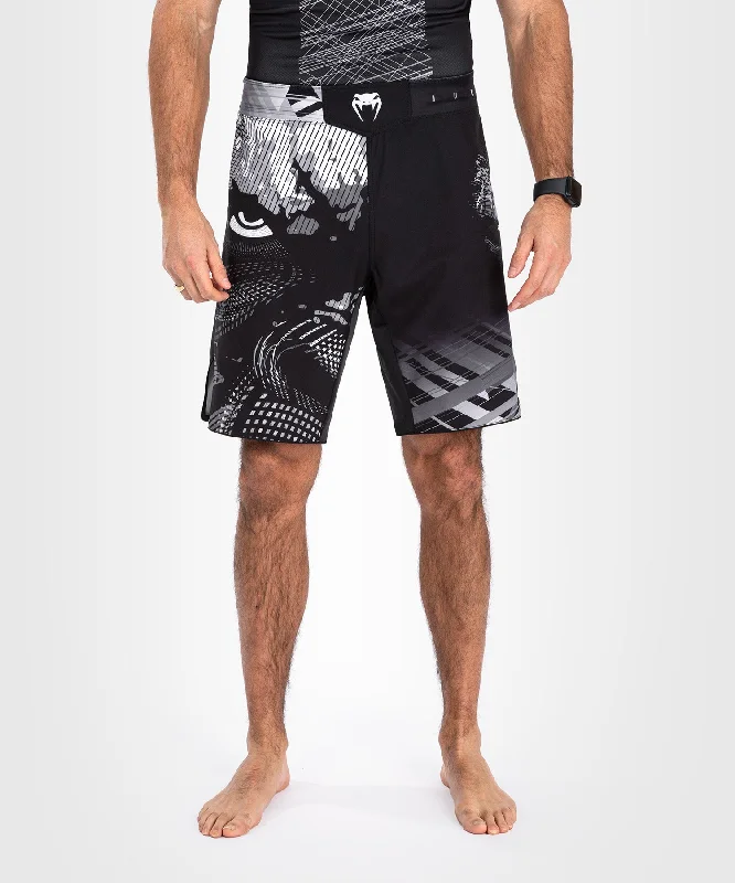 Men's high - waisted swim shorts with UPF protection for beach vacationsShort de Combat Venum Gorilla Jungle - Noir/Blanc Men's high - waisted swim shorts with UPF protection for beach vacationsShort de Combat Venum Gorilla Jungle - Noir/Blanc