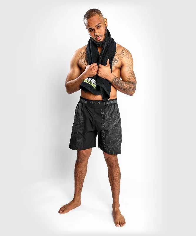 Men's elastic waistband lounge shorts for lazy weekends at homeShort de Fitness Venum YKZ21 – Noir/Noir Men's elastic waistband lounge shorts for lazy weekends at homeShort de Fitness Venum YKZ21 – Noir/Noir