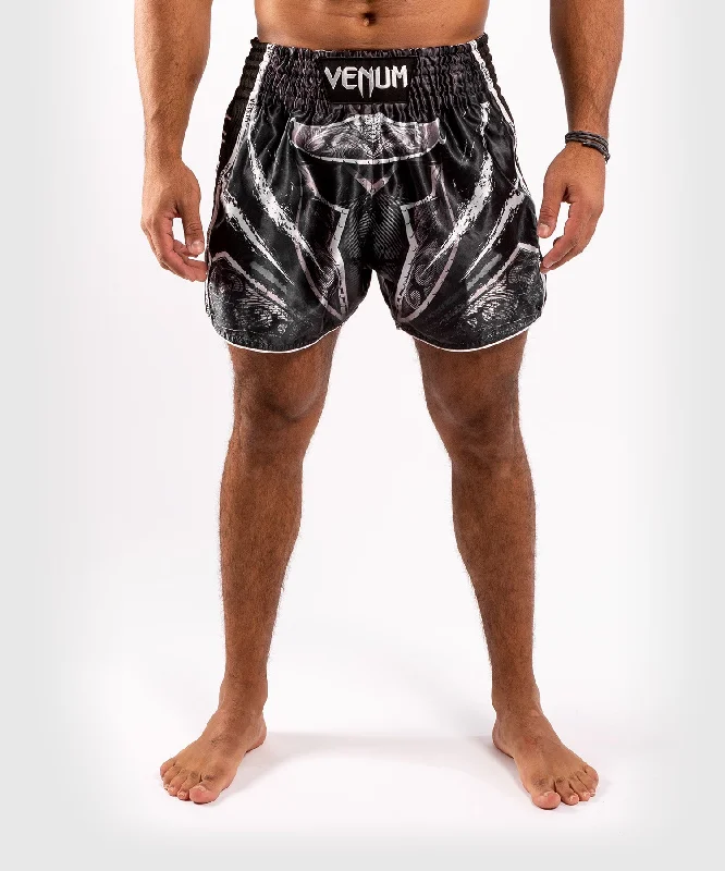 Men's plaid pattern wool blend shorts for a preppy fall styleShort de Muay Thai Venum GLDTR 4.0 Men's plaid pattern wool blend shorts for a preppy fall styleShort de Muay Thai Venum GLDTR 4.0