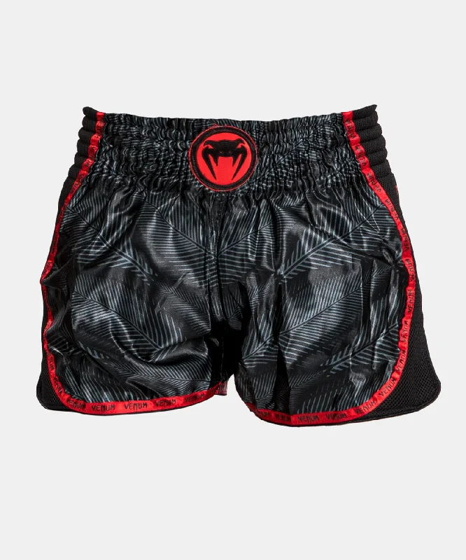 Men's breathable cotton athletic shorts for intense workoutsShort de Muay Thai Venum Phantom - Noir/Rouge Men's breathable cotton athletic shorts for intense workoutsShort de Muay Thai Venum Phantom - Noir/Rouge