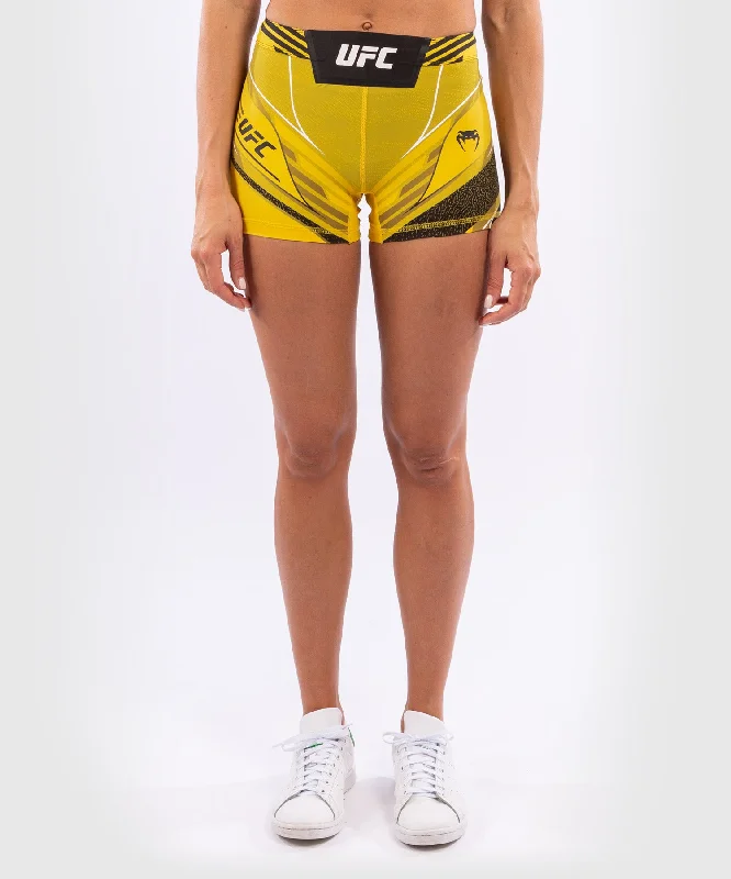 Men's wide - leg linen blend shorts for a relaxed beachside vibeShort de Vale tudo Femme UFC Venum Authentic Fight Night - Coupe Courte - Jaune Men's wide - leg linen blend shorts for a relaxed beachside vibeShort de Vale tudo Femme UFC Venum Authentic Fight Night - Coupe Courte - Jaune