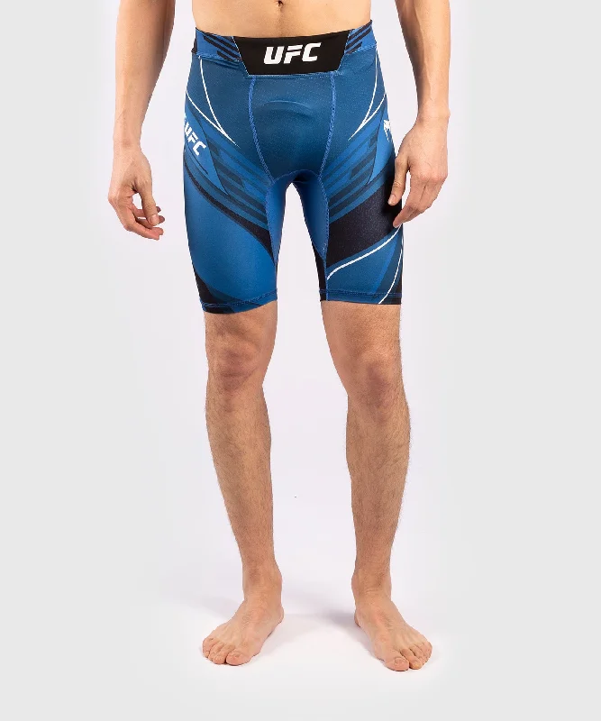 Men's flat - front chino shorts for semi - formal summer eventsShort de Vale Tudo Homme UFC Venum Pro Line - Bleu Men's flat - front chino shorts for semi - formal summer eventsShort de Vale Tudo Homme UFC Venum Pro Line - Bleu