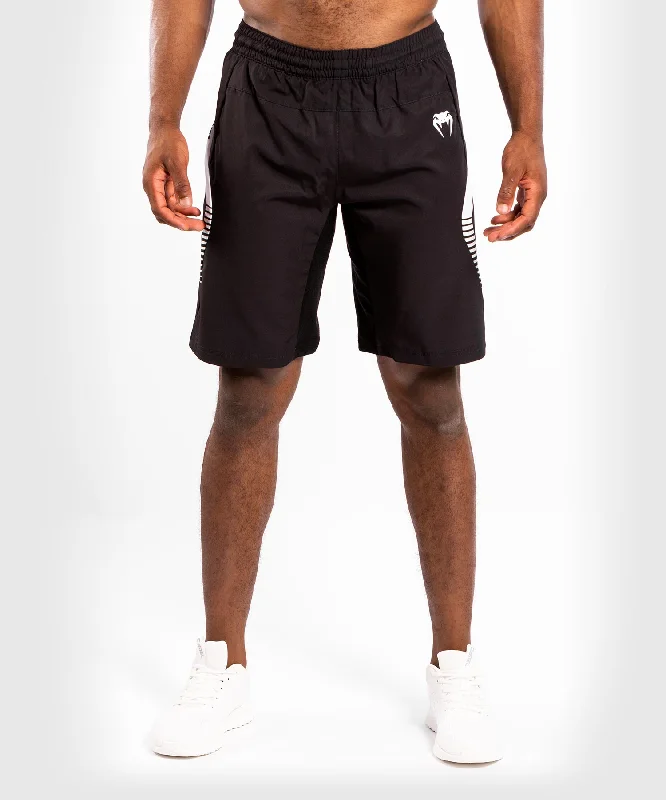 Men's side - stripe track shorts for a sporty running lookShort d'Entraînement Venum NoGi 3.0 - Noir/Blanc Men's side - stripe track shorts for a sporty running lookShort d'Entraînement Venum NoGi 3.0 - Noir/Blanc