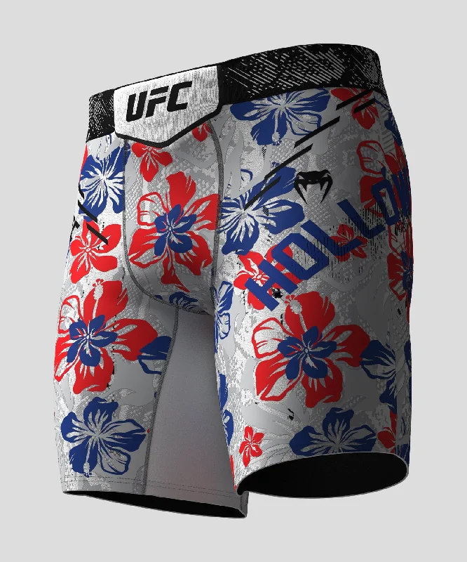 Men's high - waisted swim shorts with UPF protection for beach vacationsShort Vale Tudo UFC Adrenaline Unrivaled by Venum Max Holloway - Gris/Rouge/Marine Men's high - waisted swim shorts with UPF protection for beach vacationsShort Vale Tudo UFC Adrenaline Unrivaled by Venum Max Holloway - Gris/Rouge/Marine